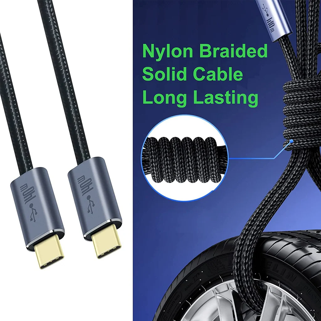 TECPHILE 140W Type-C to Type-C PD Fast Charging Cable - Image 7
