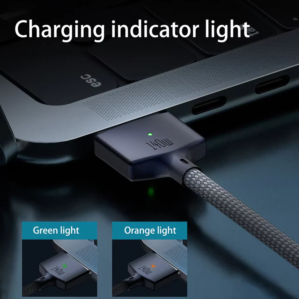 TECPHILE - 140W Magsafe3 to Type C Fast Charging Cable - Image 5