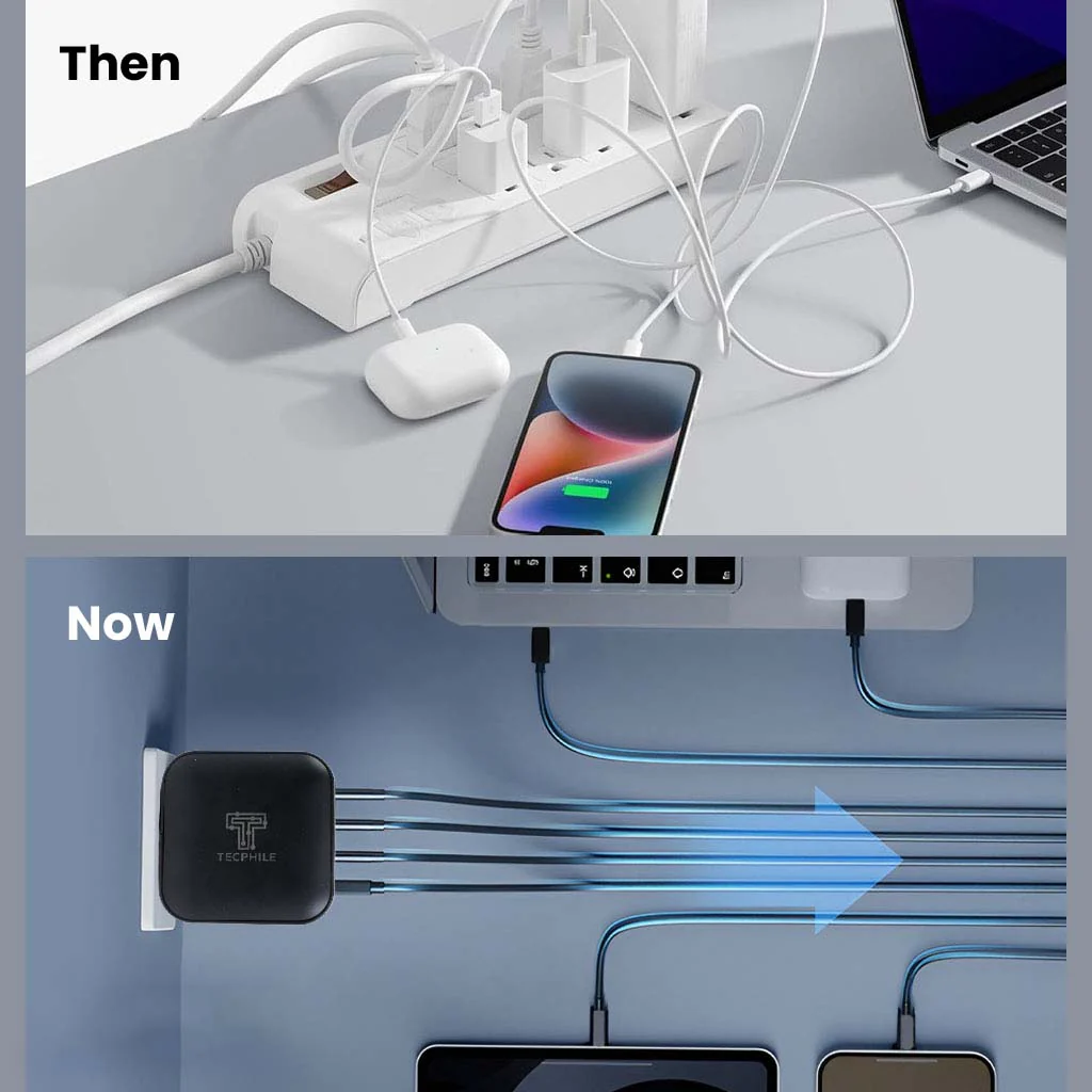 TECPHILE 165W PD GaN Charger with Fast Charging Cable - Image 11