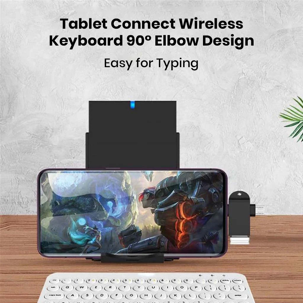 TECPHILE- 2-in-1 Micro Type-C & Type-C Male to USB-A Female Adapter - Image 2