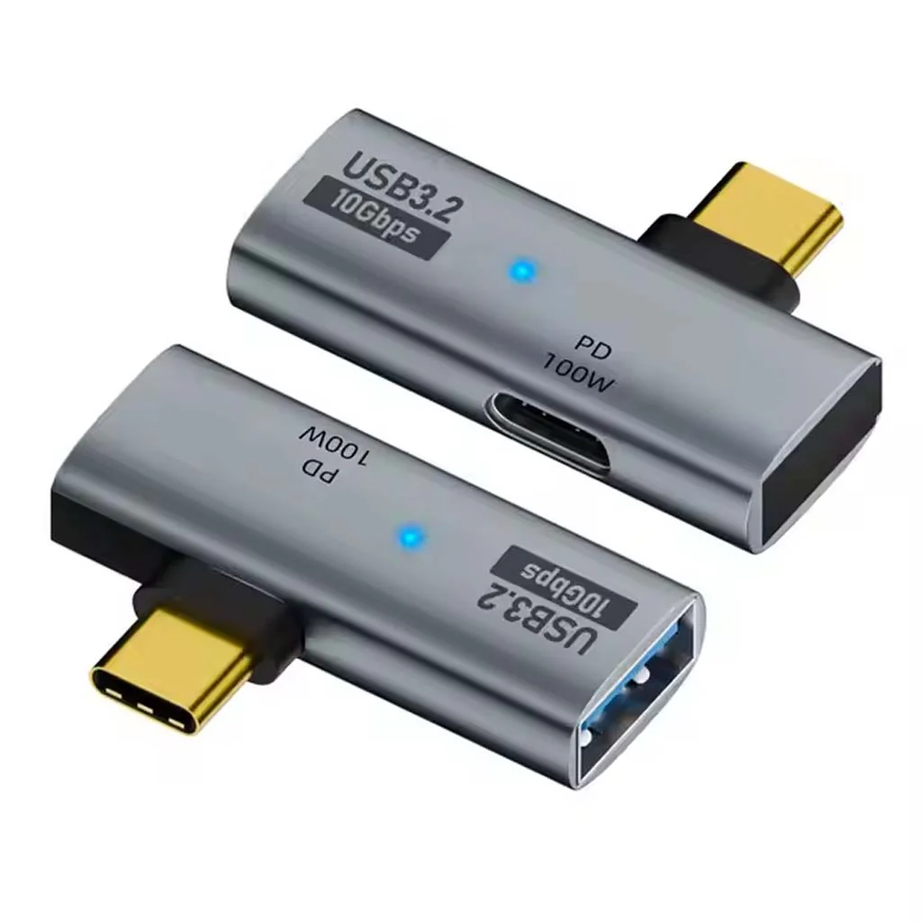 TECPHILE - 2-in-1 USB C to 100W PD Type C + USB A3.2 Adapter - Image 7