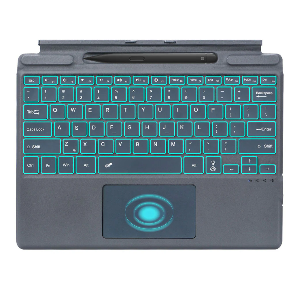 TECPHILE - 2098D Wireless Keyboard for Surface Pro 11/10/X/9/8