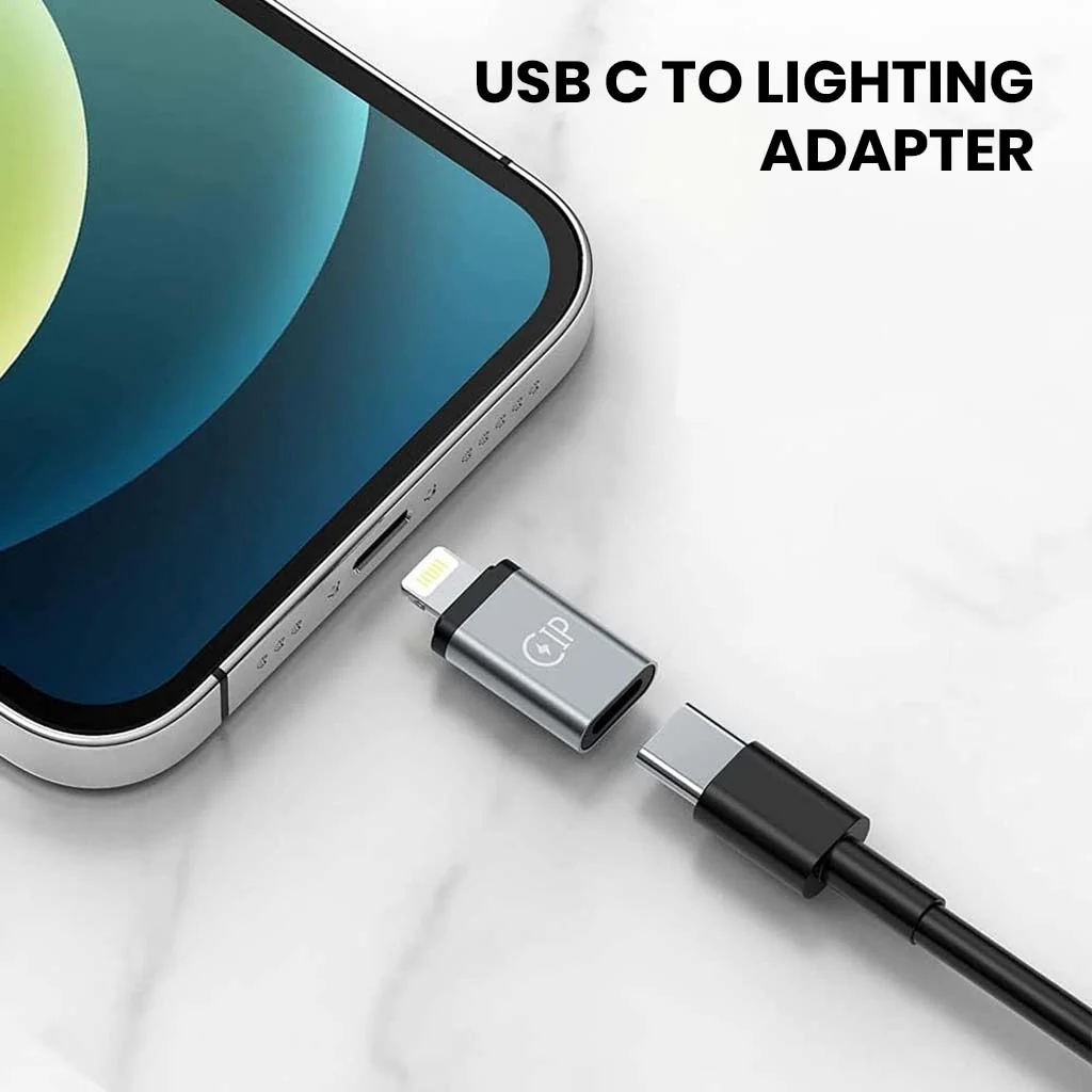 TECPHILE- 20W USB Type-C to Lightning Adapter Converter for Iphone Users - Image 2