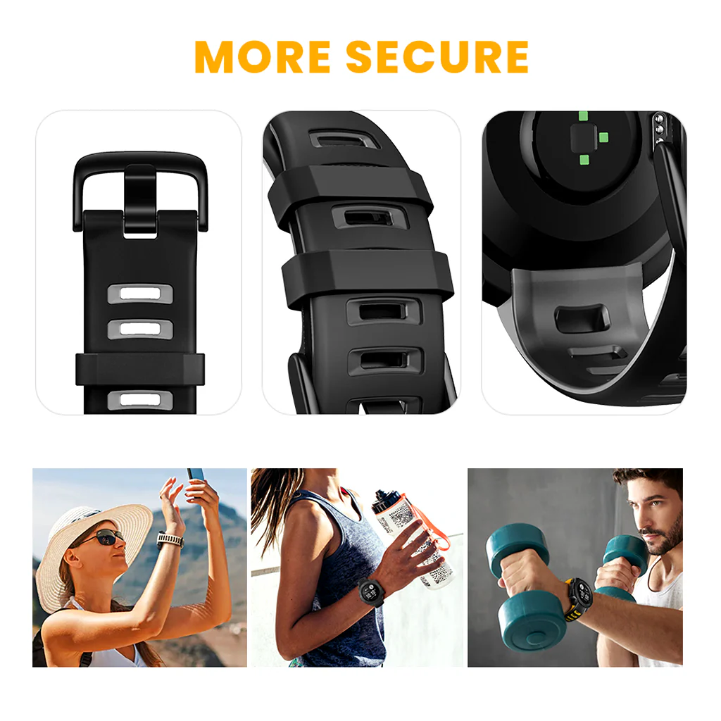TECPHILE - 22mm Quickfit Watch Band for Garmin Instinct - Image 4