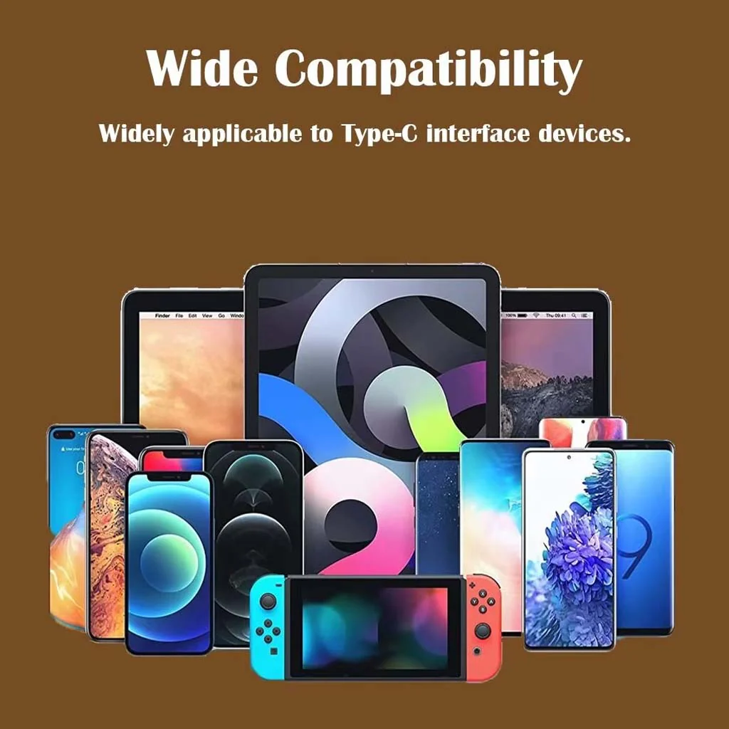 TECPHILE- 240W Type C to Type C Adapter with LED Display - Image 9