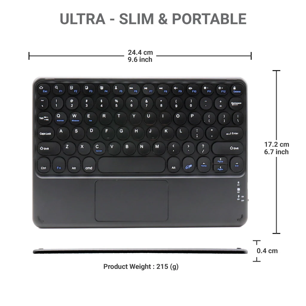 TECPHILE  - 250C Wireless Keyboard (Demo Unit) - Image 4