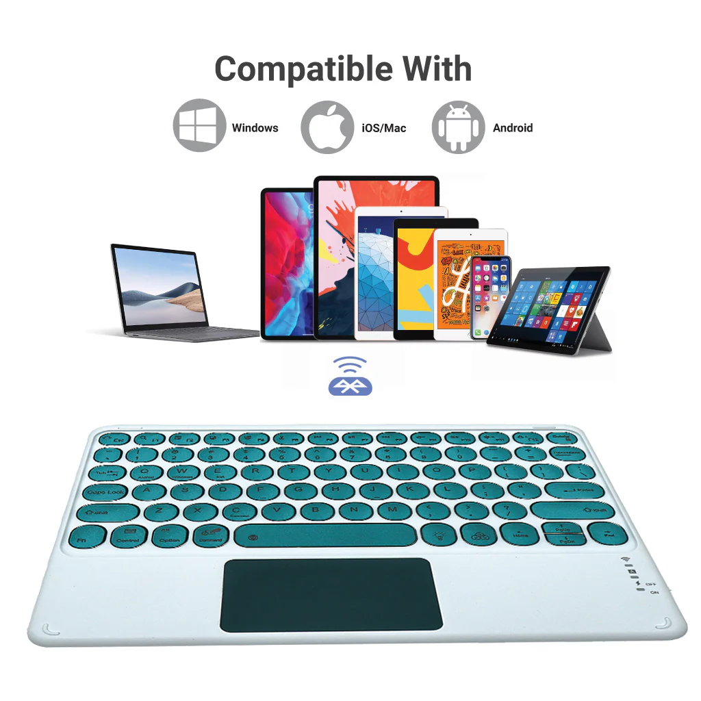 TECPHILE - 250D Wireless Keyboard - Image 11