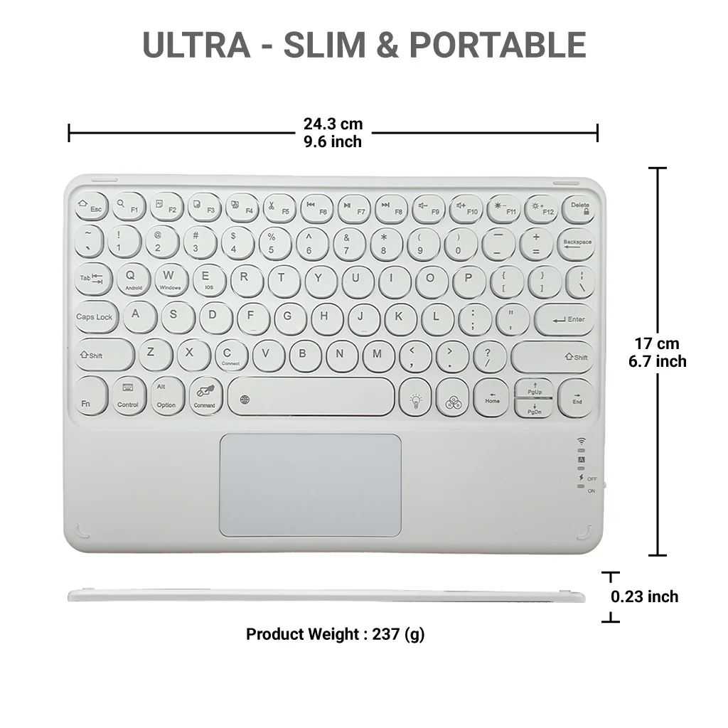 TECPHILE - 250D Wireless Keyboard - Image 16