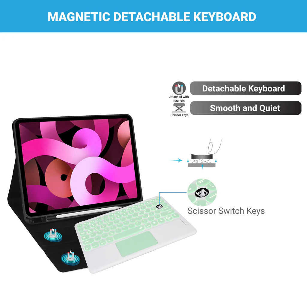 TECPHILE - 250D Wireless Keyboard - Image 24