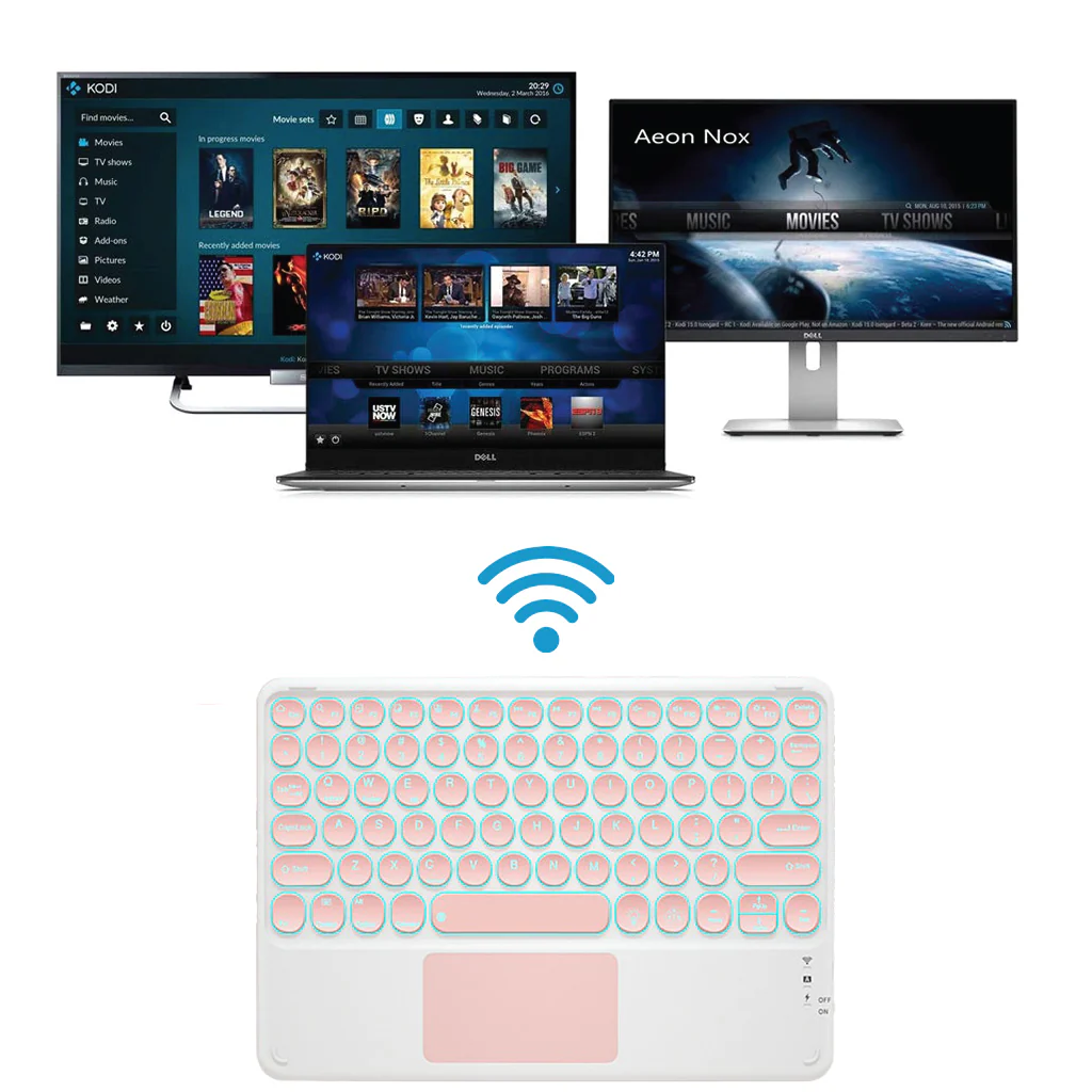 TECPHILE - 250D Wireless Keyboard - Image 26