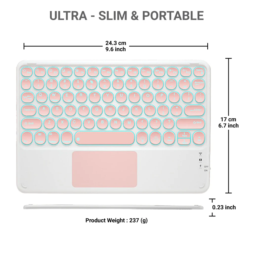 TECPHILE - 250D Wireless Keyboard - Image 31