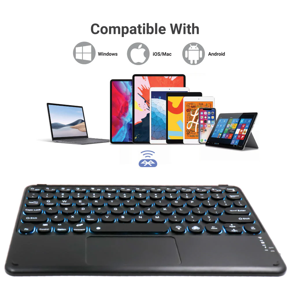 TECPHILE - 250D Wireless Keyboard - Image 5
