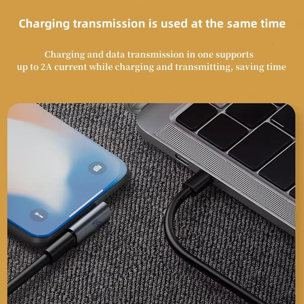 TECPHILE 27W L Shape Lightning to Lighting Fast Charging Adapter - Image 5