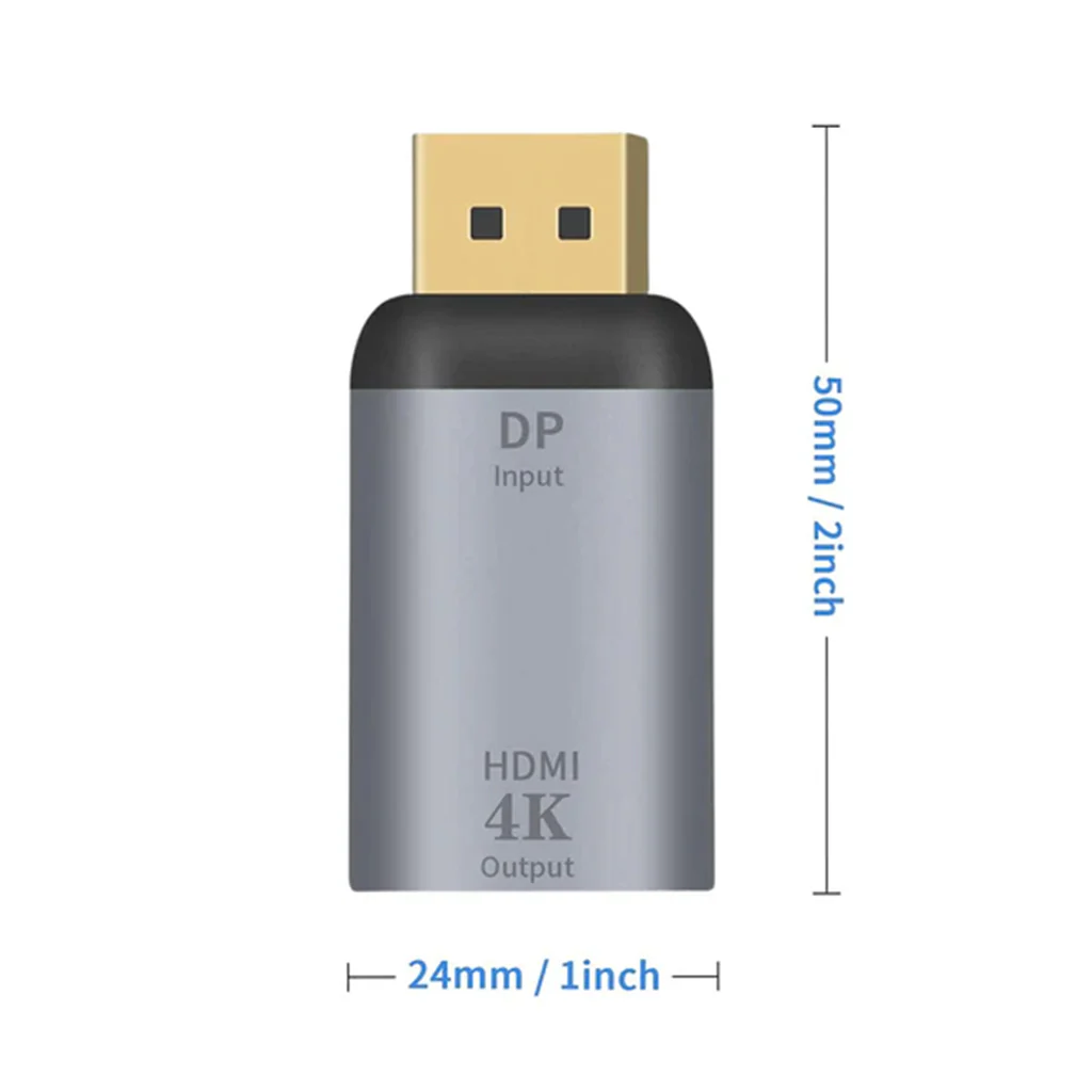 TECPHILE - 4K@30hz Mini Display Port/ DP to HDMI Adapter - Image 12