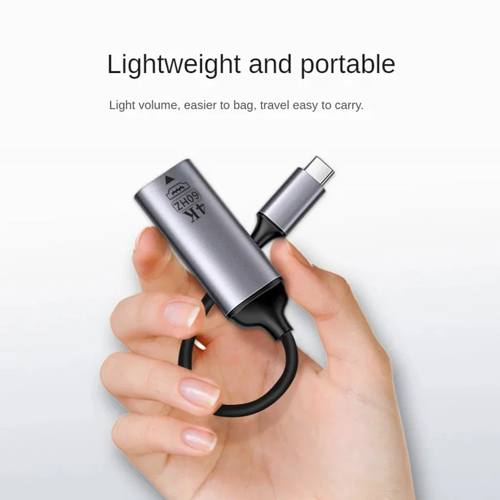 TECPHILE 4K@60hz Type-C toÂ HDMI Portable Converter - Image 7