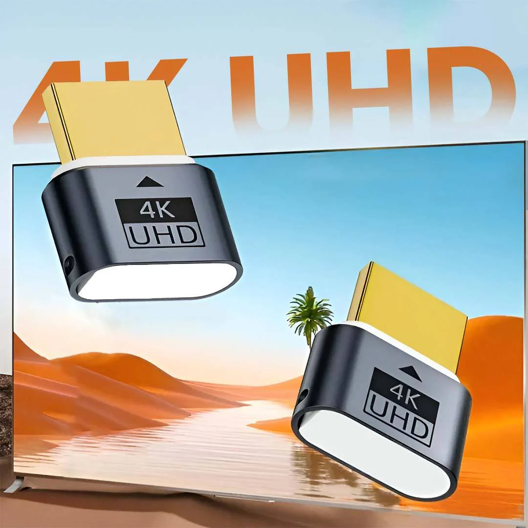 TECPHILE- 4K HDMI Headless Display Virtual Dummy Plug - Image 4