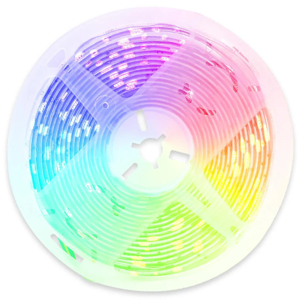 TECPHILE - 5050 60L RGB Smart LED Strip Light with Controller
