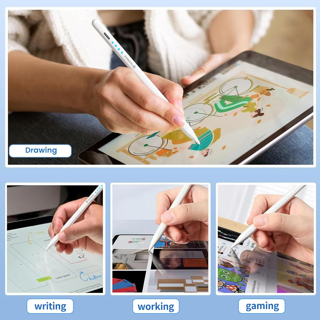 TECPHILE- 603 Stylus Pen New iPad Pencil for 2018 & Later Models with Battery Indicator - Image 10