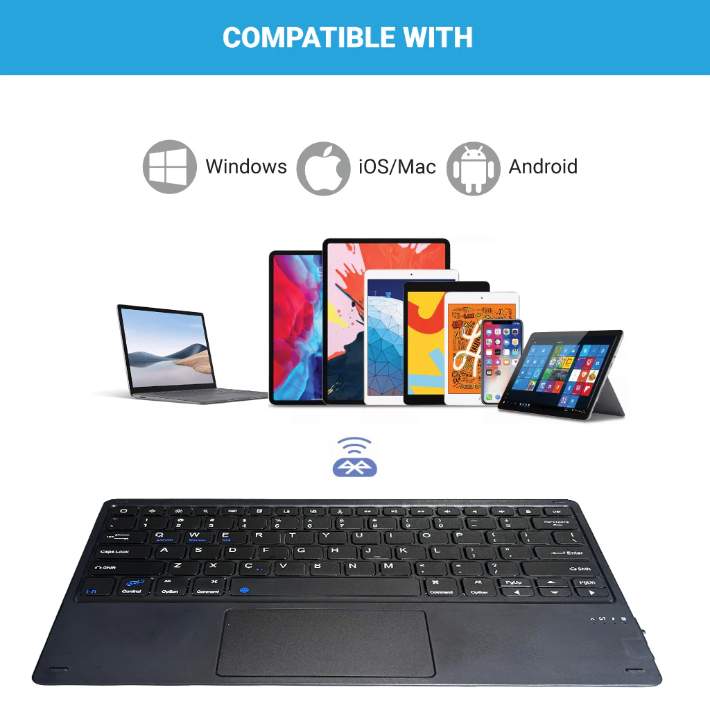 TECPHILE - 632T Wireless Keyboard - Image 6
