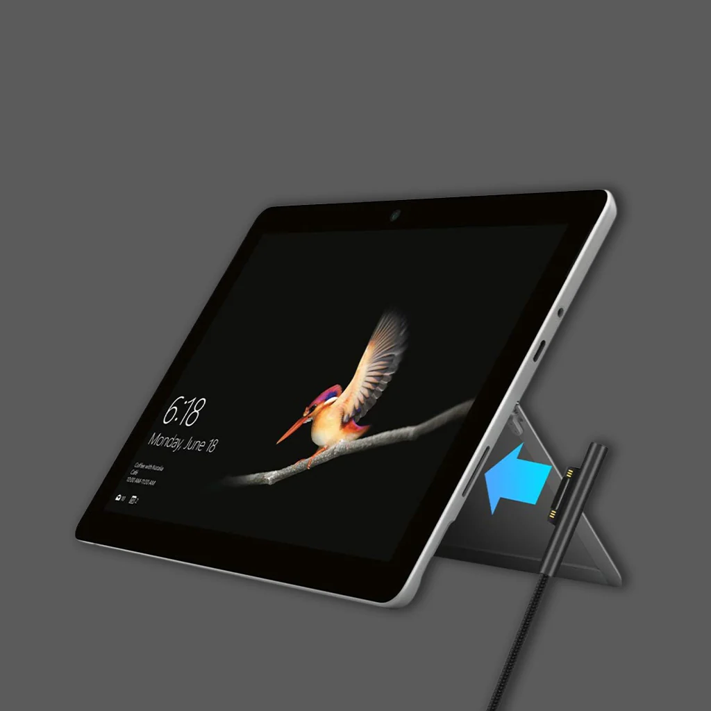 TECPHILE 100W Type-C PD Charging Cable for Surface Pro/ Book / Go - Image 3