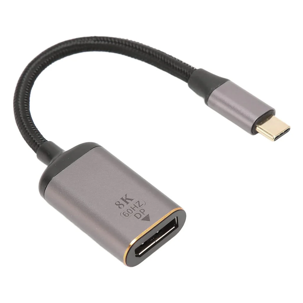 TECPHILE - 8K@60Hz DP to Type-C Portable Converter