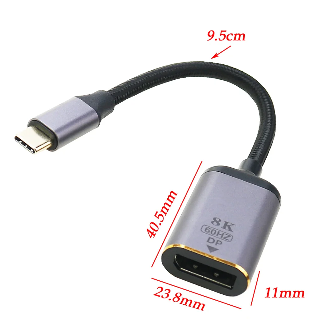 TECPHILE - 8K@60Hz DP to Type-C Portable Converter - Image 5