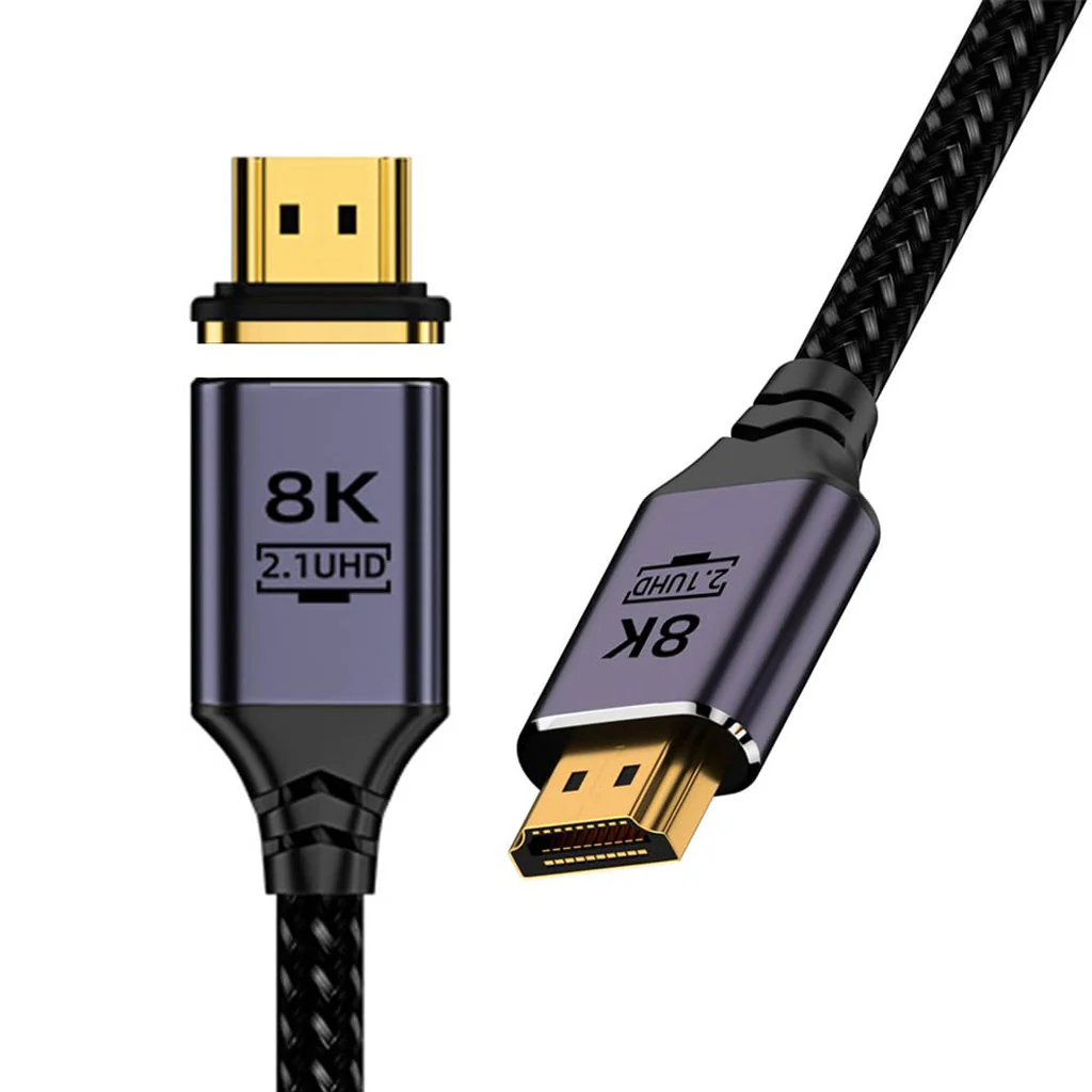 TECPHILE 8K HDMI to HDMI Magnetic Adapter Cable