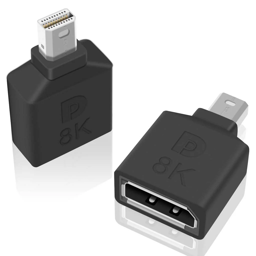 TECPHILE - 8K Mini DP 1.4 Male to DisplayPort Female Adapter - Image 8