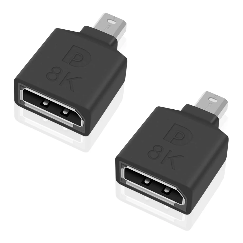 TECPHILE - 8K Mini DP 1.4 Male to DisplayPort Female Adapter - Image 9