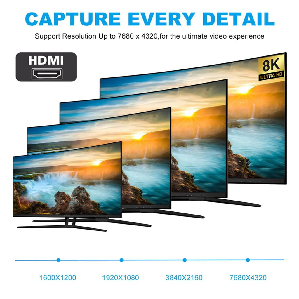 TECPHILE - 8K UHD HDMI 2.1 Converter Adapter - Image 8