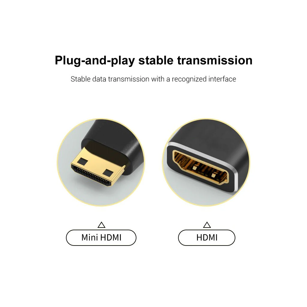TECPHILE - 8K HDMI 2.1 to Mini HDMI Adapter - Image 2