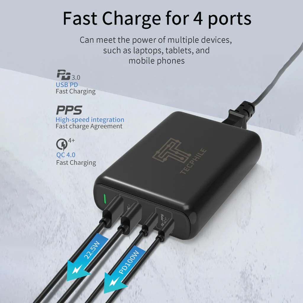 TECPHILE - A1903 150W GaN Charger - Image 3