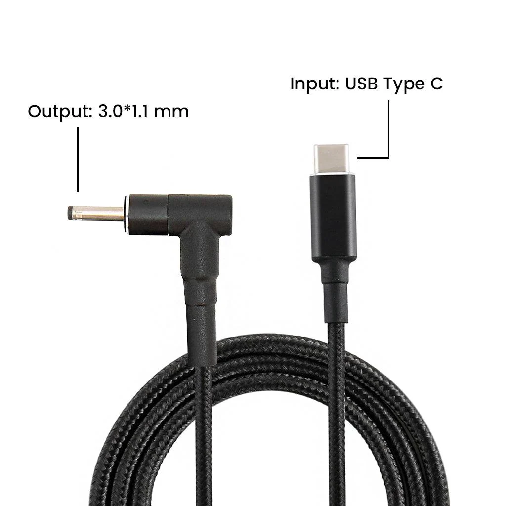 TECPHILE - 100WType-C PD Fast Charging Cable For Acer Laptop - Image 10