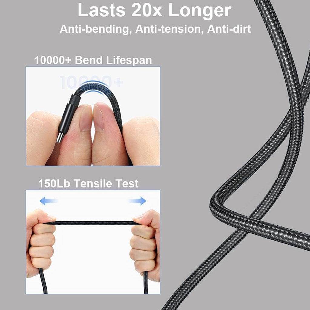 TECPHILE - 100WType-C PD Fast Charging Cable For Acer Laptop - Image 16