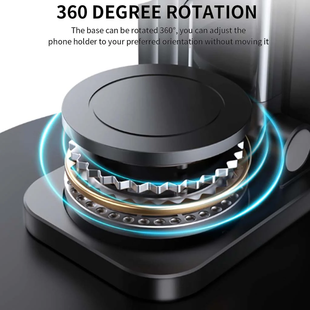 TECPHILE - Aerogrip 360-degree Adjustable Mobile Holder & Phone Stand - Image 2