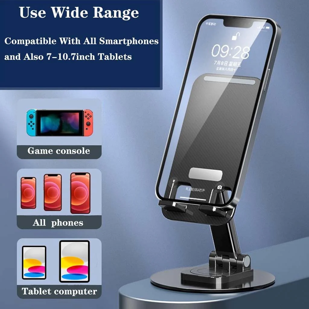 TECPHILE - Aerogrip 360-degree Adjustable Mobile Holder & Phone Stand - Image 7
