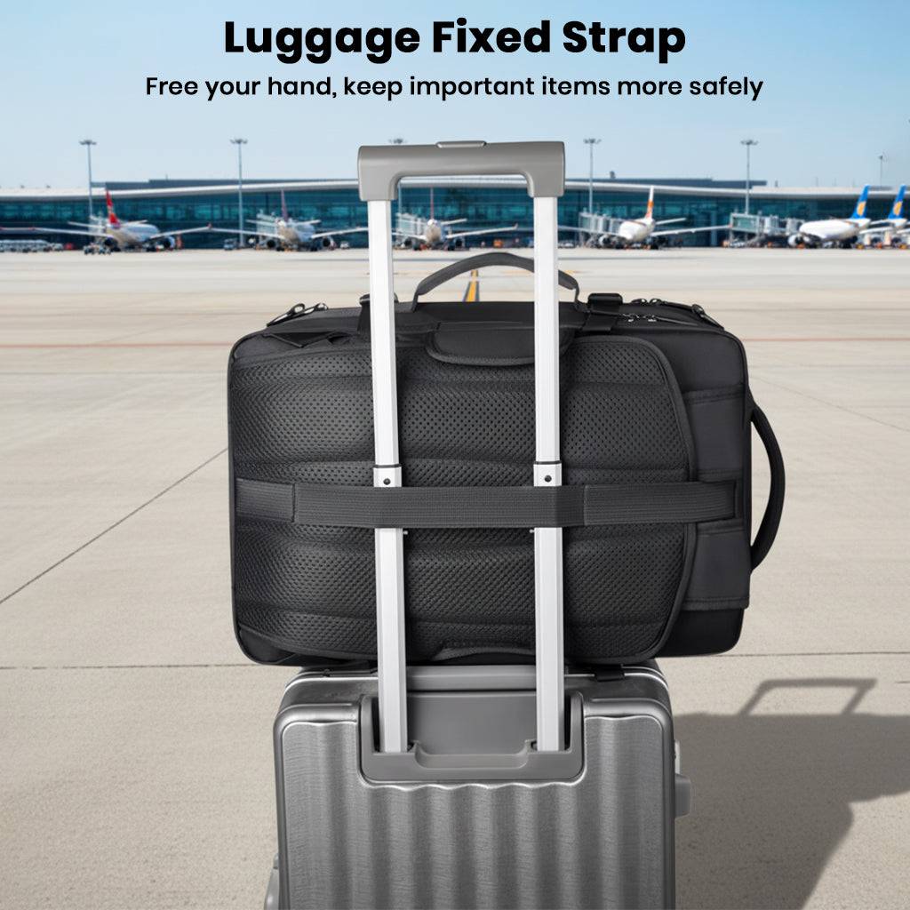 TECPHILE – Airbag Vacuum Backpack 36-55L Expandable Laptop Bag - Image 7