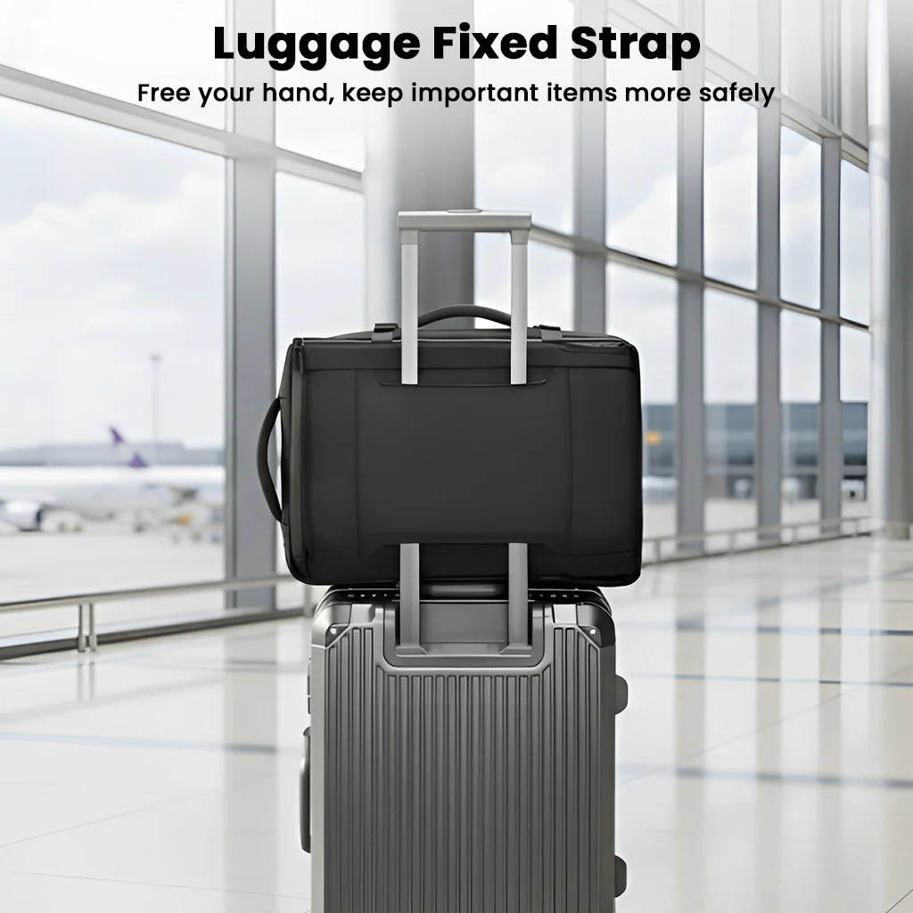 TECPHILE – AirFlex 35L Vacuum Backpack for Travelling fit for 16” Laptop Bag - Image 2