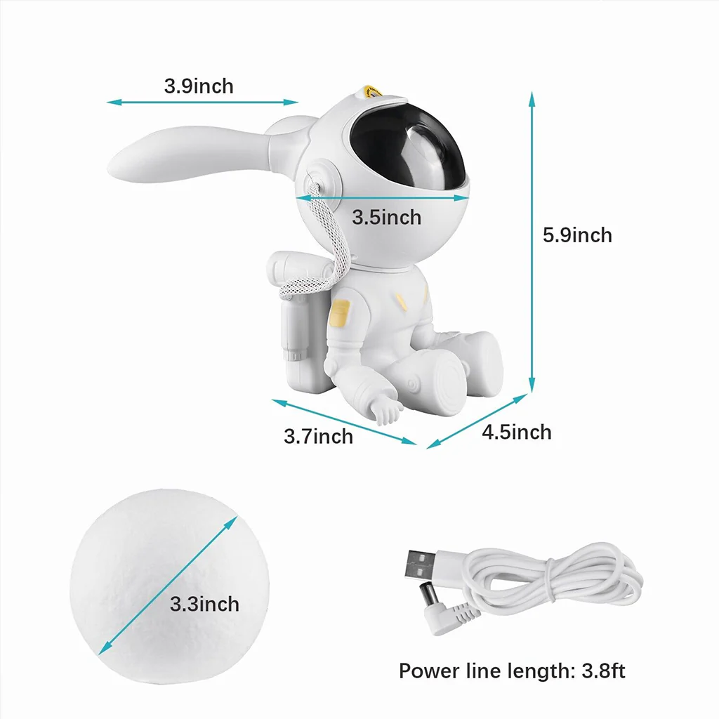 TECPHILE - Astronaut Galaxy Projector with Remote Control - Image 10