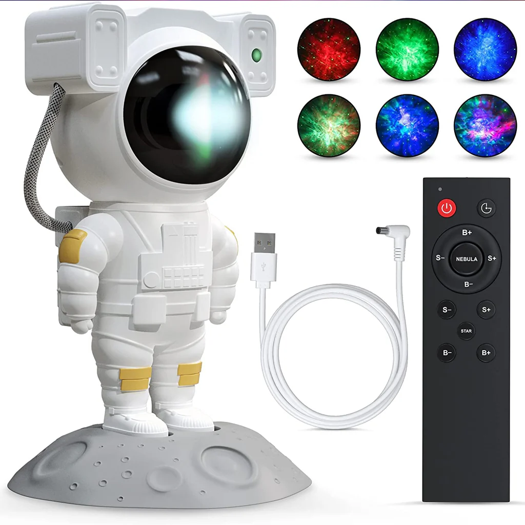 TECPHILE - Astronaut Galaxy Projector with Remote Control - Image 12