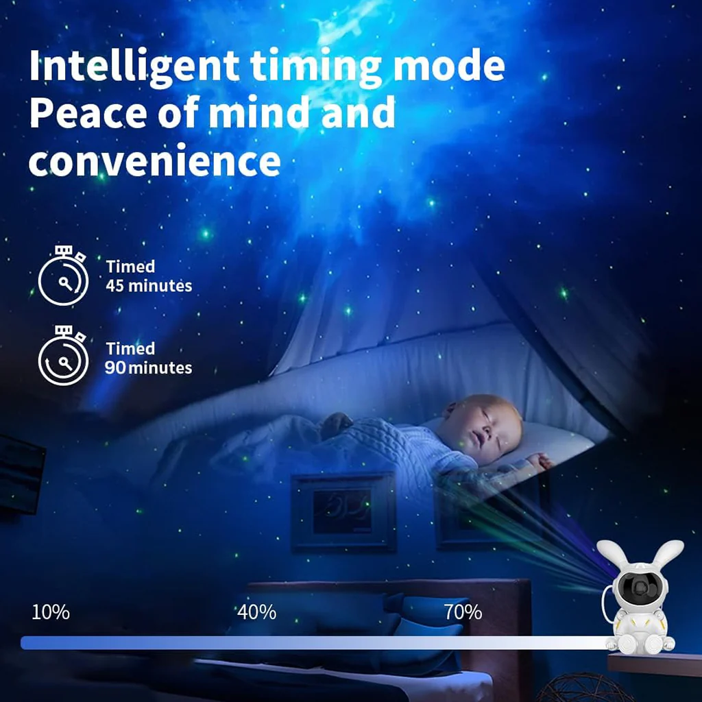 TECPHILE - Astronaut Galaxy Projector with Remote Control - Image 16