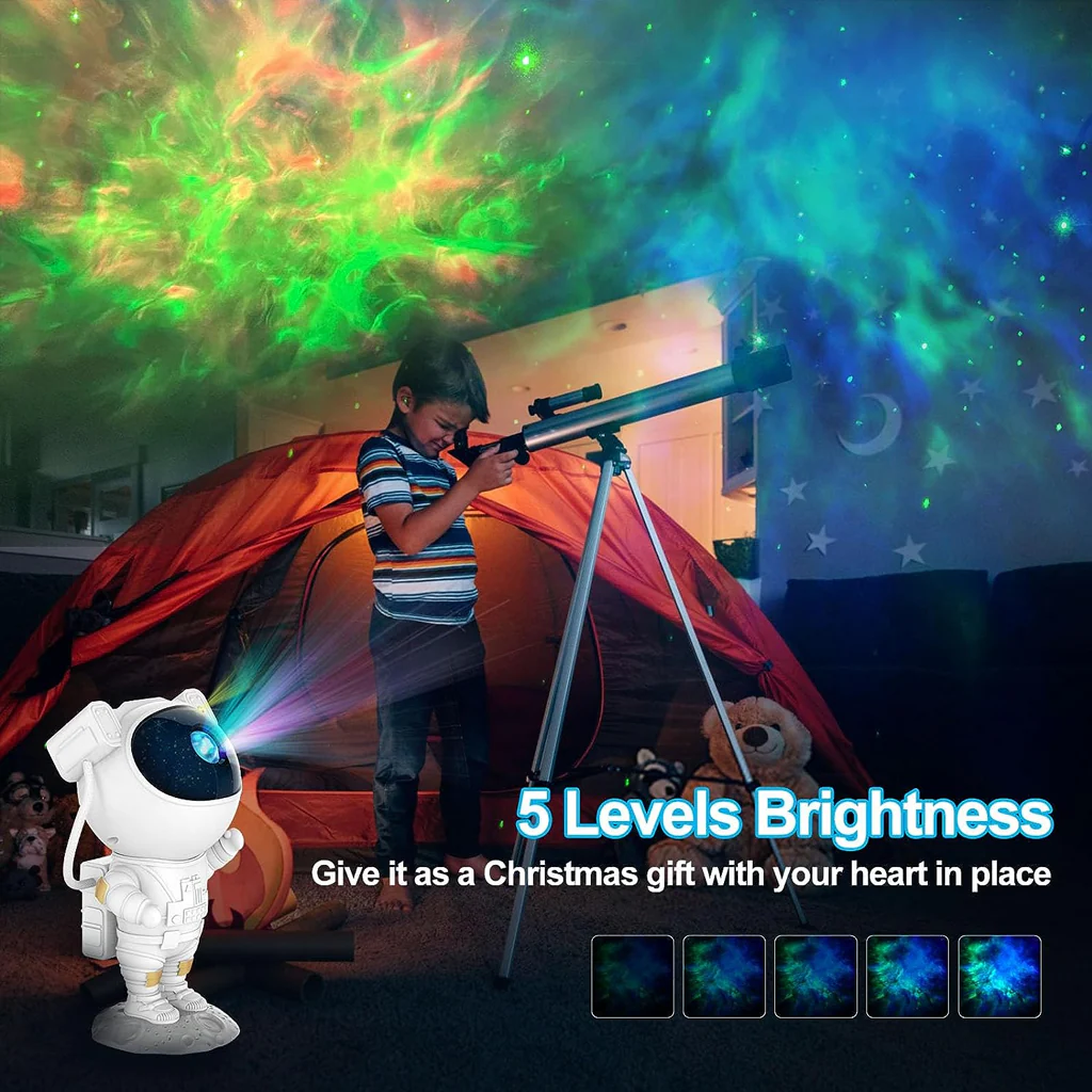 TECPHILE - Astronaut Galaxy Projector with Remote Control - Image 5