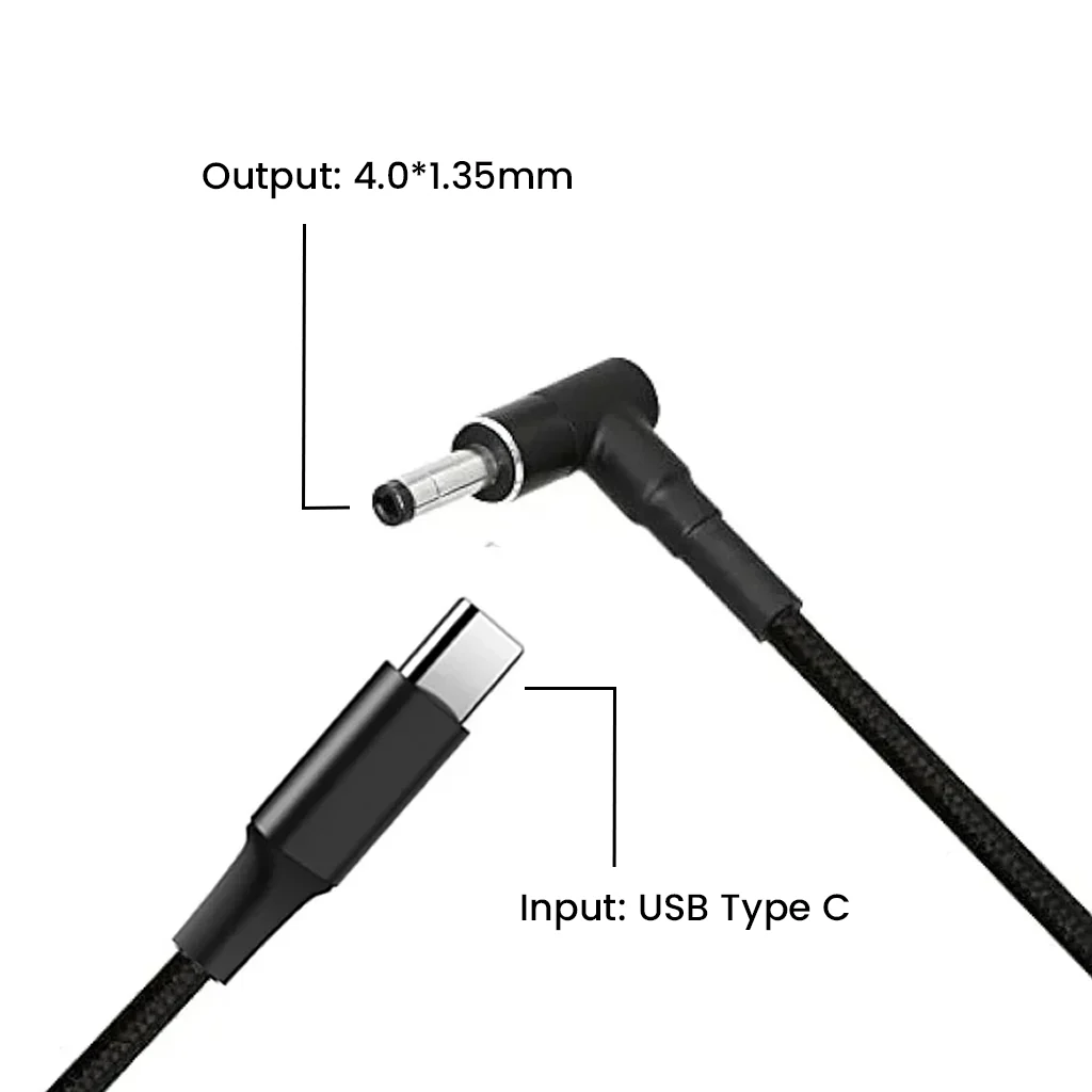 TECPHILE - 100W PD Charger Cable for Asus Laptop