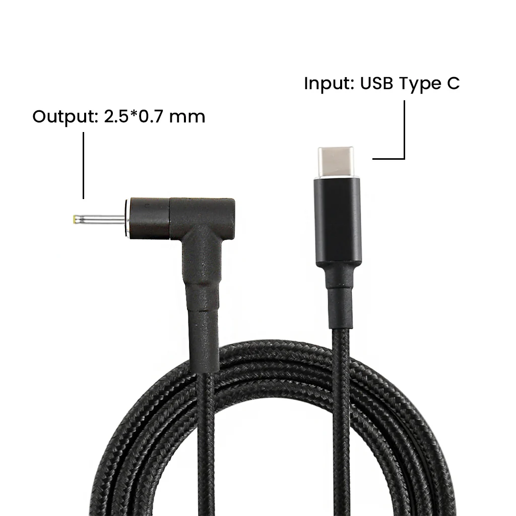 TECPHILE - 100W PD Charger Cable for Asus Laptop - Image 12