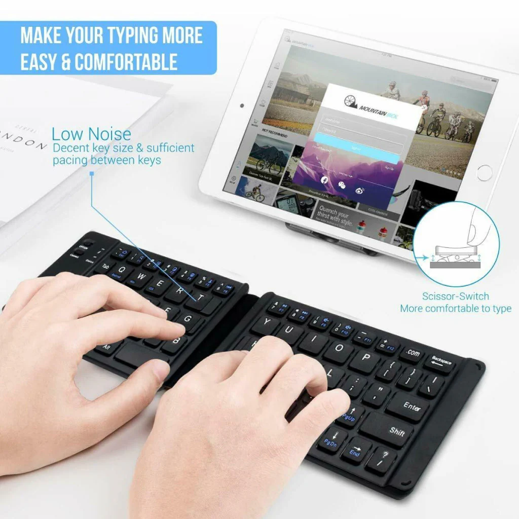 TECPHILE - B018 Foldable Wireless Keyboard (Demo Unit) - Image 5
