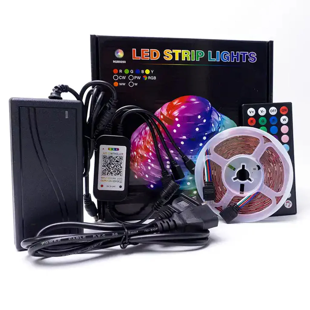 TECPHILE - Bluetooth RGB LED Strip Controller with Dual Connector - Image 2