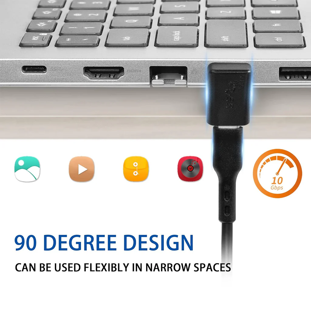 TECPHILE - CA2 USB-C Female to USB-A Male OTG Adapter - Image 5