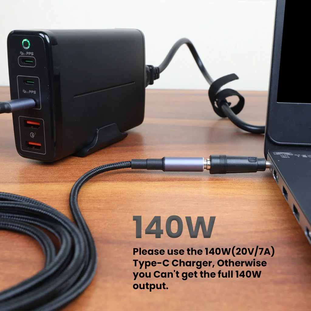 TECPHILE - CA31X Multifunctional 8-Pin Laptop DC Power Adapter Kits - Image 9