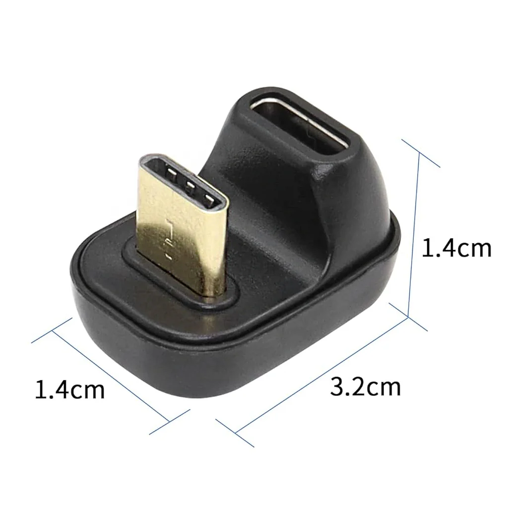 TECPHILE CA35, 180 Degree Type C To Type C Adapter - Image 6