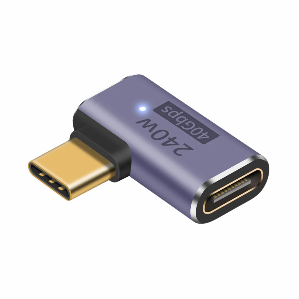 TECPHILE 240W PD Type C Male to Type C Female Adapter - Image 9